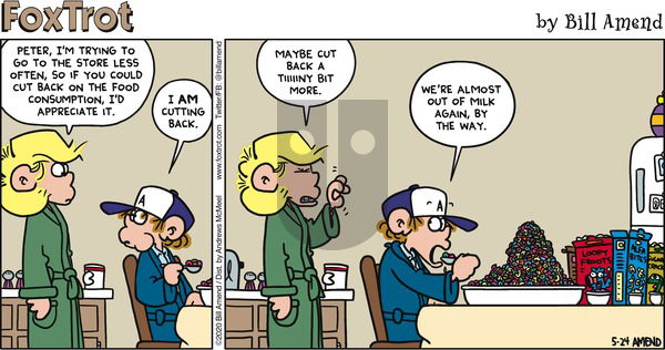 FoxTrot on Sunday May 24, 2020 Comic Strip