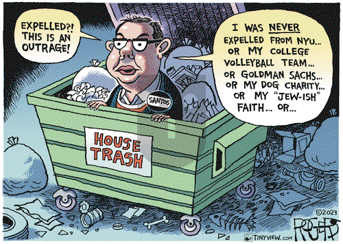 Rob Rogers - Saturday December 2, 2023 Comic Strip