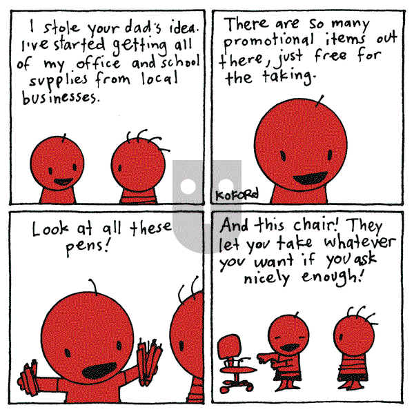 Haircut Practice on Monday October 13, 2025 Comic Strip