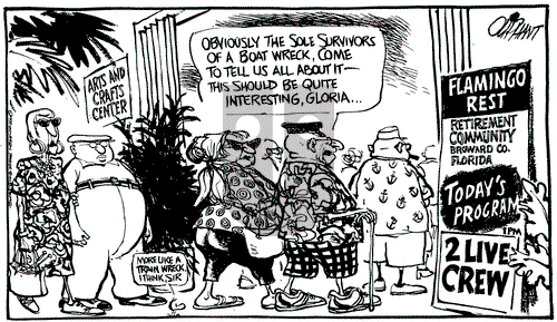 Pat Oliphant on Monday June 18, 1990 Comic Strip