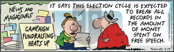 Frank and Ernest on Thursday March 19, 2015 Comic Strip