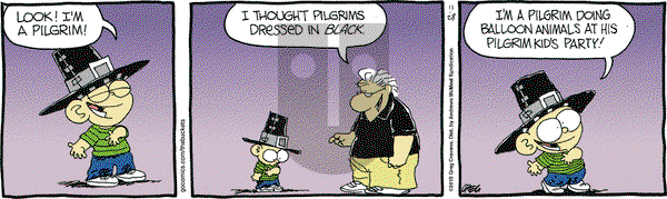 The Buckets on Thursday November 28, 2019 Comic Strip