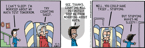 Grand Avenue on Thursday October 5, 2017 Comic Strip