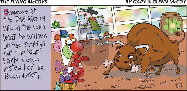 The Flying McCoys on Sunday March 11, 2018 Comic Strip