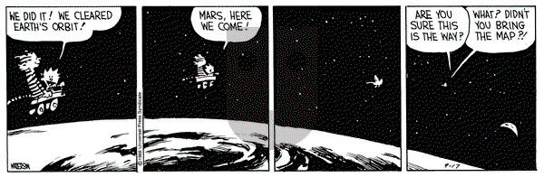 Calvin and Hobbes on Saturday September 17, 1988 Comic Strip
