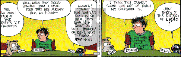 Get Fuzzy on Saturday October 4, 2008 Comic Strip