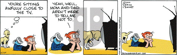 Red and Rover on Saturday April 24, 2021 Comic Strip