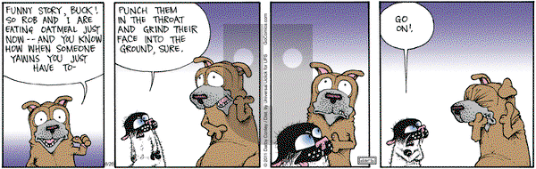 Get Fuzzy on Monday August 26, 2013 Comic Strip