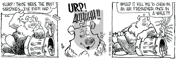 The Grizzwells on Saturday November 20, 1999 Comic Strip