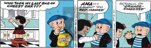 Nancy on Wednesday July 20, 2011 Comic Strip