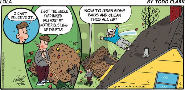 Lola on Sunday October 28, 2018 Comic Strip