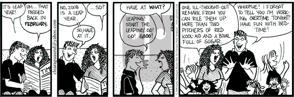 Clear Blue Water on Saturday May 31, 2008 Comic Strip