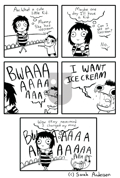 Sarah's Scribbles - Saturday June 28, 2014 Comic Strip