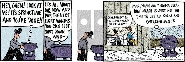 Overboard on Tuesday March 24, 2015 Comic Strip