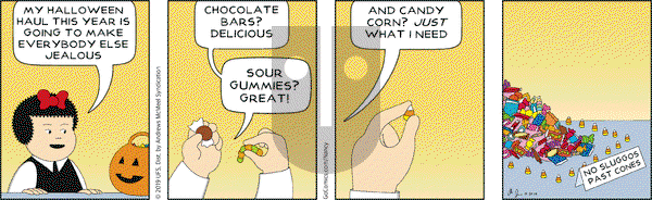 Nancy on Wednesday October 30, 2019 Comic Strip