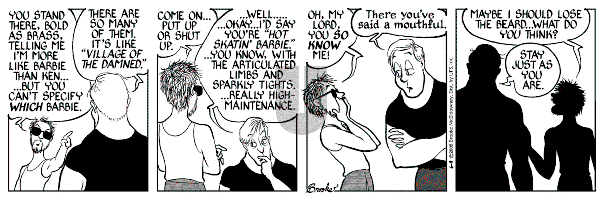 9 Chickweed Lane - Thursday June 9, 2005 Comic Strip