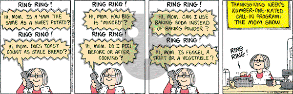 Cathy Classics - Wednesday November 21, 2012 Comic Strip