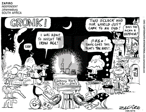 Views of the World on Saturday April 14, 2007 Comic Strip