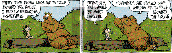 The Grizzwells on Monday April 14, 2014 Comic Strip