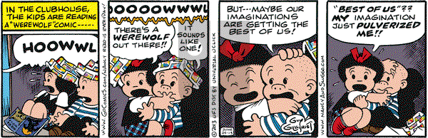 Nancy on Tuesday June 25, 2013 Comic Strip