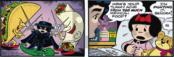 Nancy on Wednesday August 20, 2014 Comic Strip