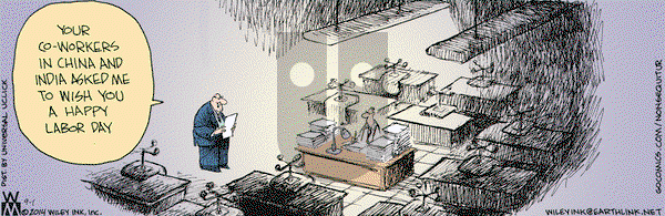 Non Sequitur - Monday September 1, 2014 Comic Strip
