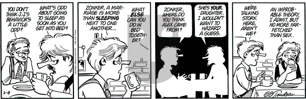 Doonesbury on Thursday February 8, 1990 Comic Strip