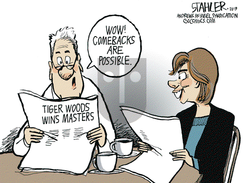 Jeff Stahler on Tuesday April 16, 2019 Comic Strip