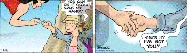 Alley Oop on Tuesday November 18, 2008 Comic Strip