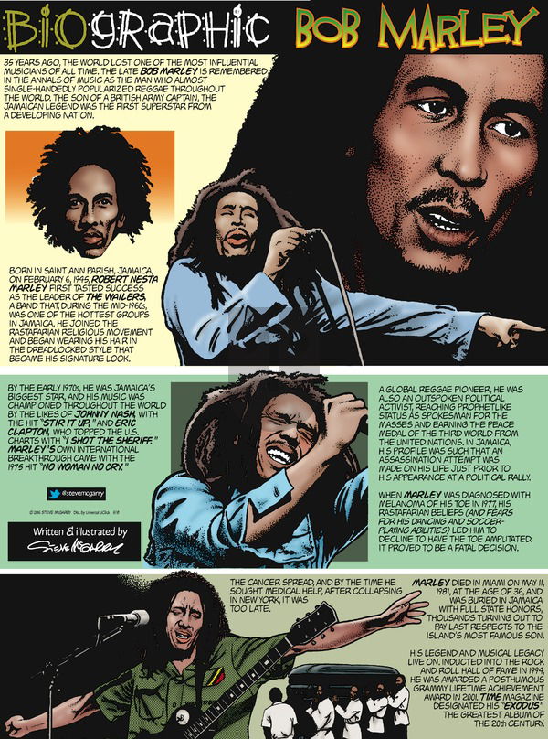 Biographic on Sunday May 8, 2016 Comic Strip