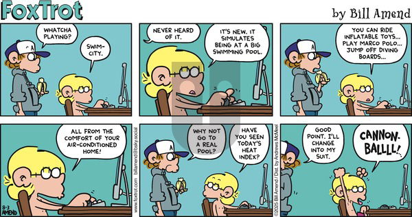 FoxTrot on Sunday August 3, 2025 Comic Strip