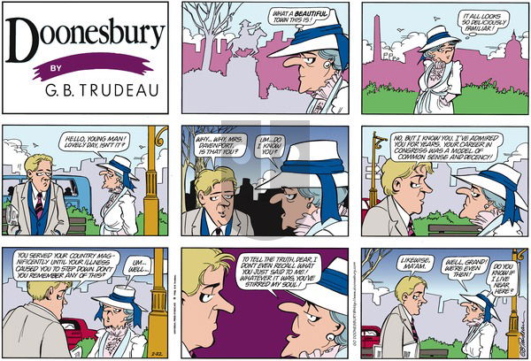 Doonesbury on Sunday February 22, 1998 Comic Strip