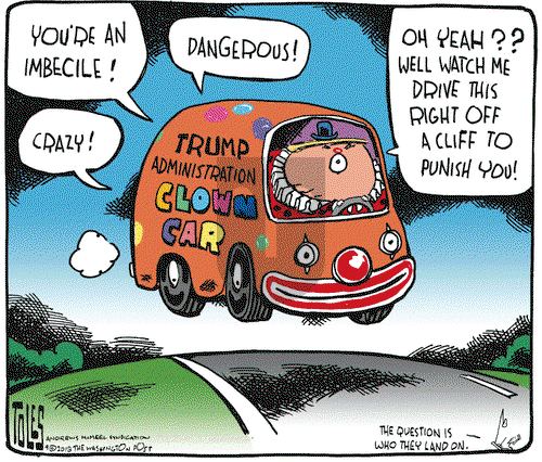 Tom Toles on Friday September 7, 2018 Comic Strip