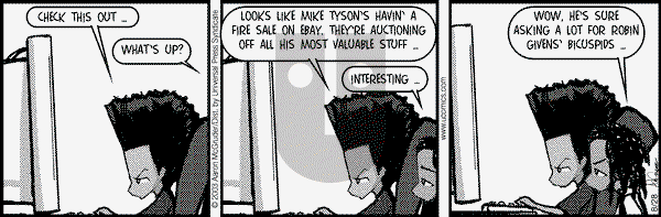The Boondocks on Thursday March 31, 2011 Comic Strip