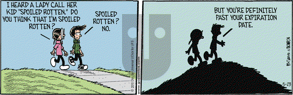 Grand Avenue on Saturday May 23, 2015 Comic Strip
