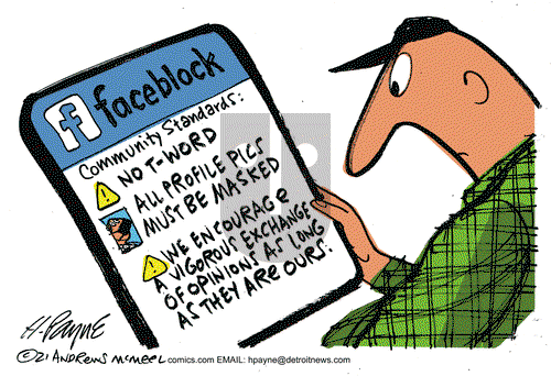 Henry Payne on Wednesday May 5, 2021 Comic Strip