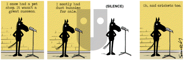 Dark Side of the Horse on Tuesday January 28, 2014 Comic Strip