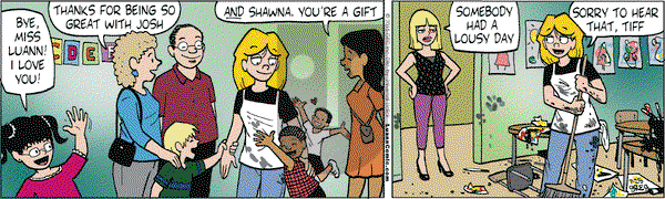 Luann on Saturday July 25, 2015 Comic Strip