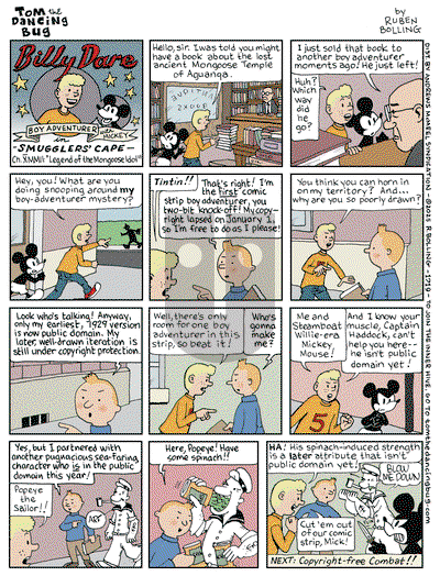 Tom the Dancing Bug on Monday January 20, 2025 Comic Strip