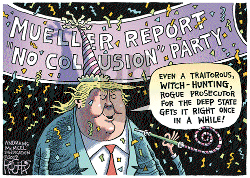 Rob Rogers on Monday March 25, 2019 Comic Strip