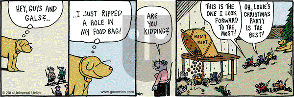 Overboard on Friday December 19, 2014 Comic Strip