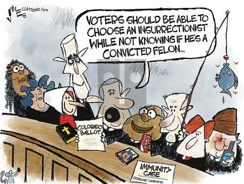 Clay Jones - Wednesday March 6, 2024 Comic Strip