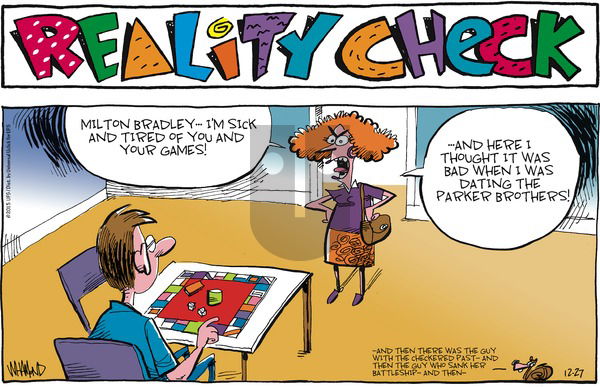 Reality Check - Sunday December 27, 2015 Comic Strip