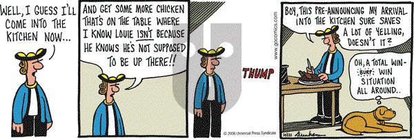 Overboard on Saturday October 21, 2006 Comic Strip