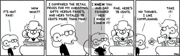 FoxTrot on Monday December 26, 2005 Comic Strip