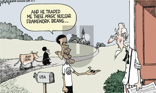 Robert Ariail on Tuesday April 7, 2015 Comic Strip
