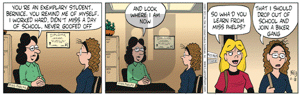 Luann on Thursday November 8, 2007 Comic Strip
