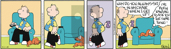 Drabble on Friday May 1, 2015 Comic Strip
