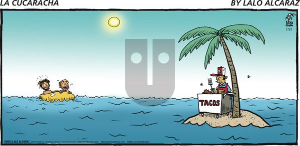 La Cucaracha on Sunday July 21, 2013 Comic Strip