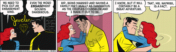 Rip Haywire on Friday January 15, 2016 Comic Strip